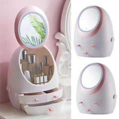 Cosmetics Storage Mirror